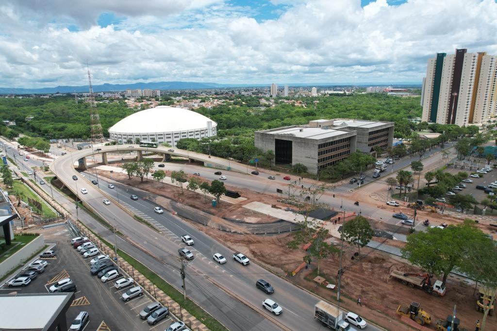 Novo retorno na Avenida do CPA j� est� liberado para tr�nsito; cruzamento ser� fechado