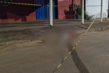 Homem � morto e mulher baleada em ataque a tiros durante a madrugada em C�ceres