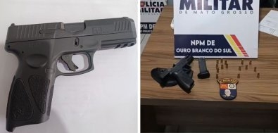 Motorista da prefeitura � detido por guardar pistola irregular e diz temer ex-cunhada