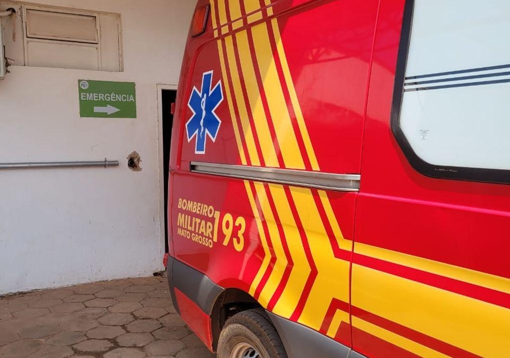 Bombeiros socorrem v�tima de explos�o causada por vazamento de g�s de cozinha canalizado