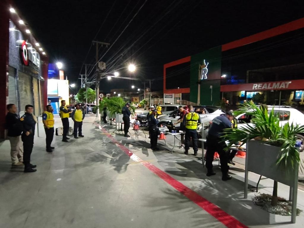 Lei Seca resulta na pris�o de 14 condutores na madrugada em Cuiab�