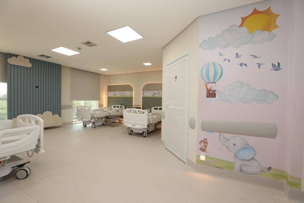 Ala pedi�trica do Hospital Central do Estado foi criada para oferecer ambiente acolhedor para crian�as