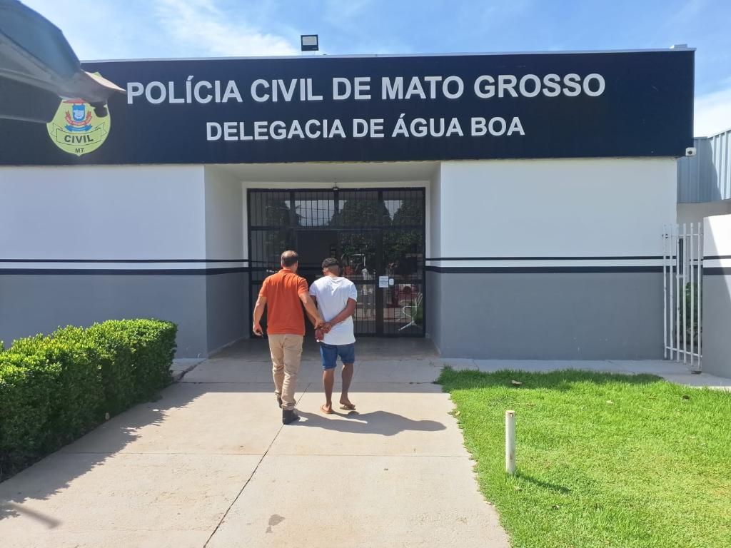 Pol�cia Civil prende foragido do Par� que estava vivendo em Mato Grosso