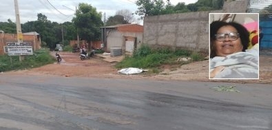 Idosa morre ap�s ser atropelada por ve�culo em avenida de V�rzea Grande