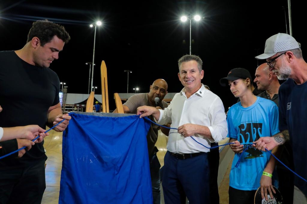 Governo de MT inaugura Skate Park considerado o maior da Am�rica Latina