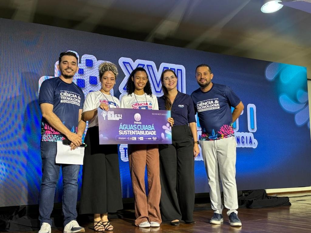 Projeto da Escola T�cnica Estadual de C�ceres � finalista na maior feira de ci�ncias e engenharia do Pa�s