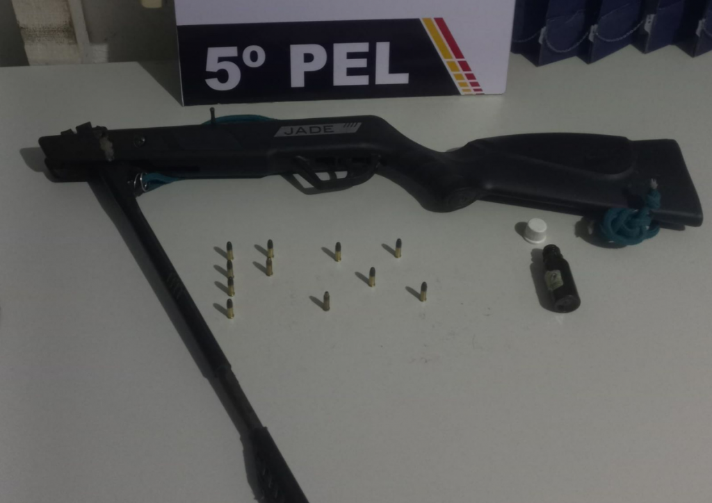 Homem � Preso em Nova Bandeirantes por Disparo e Posse Ilegal de Arma de Fogo