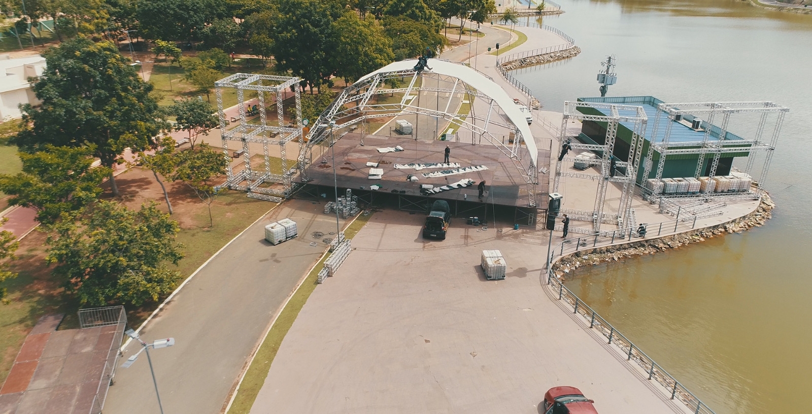 Transporte gratuito, fogos silenciosos e shows: veja como ser� o R�veillon da Fam�lia no Parque das �guas