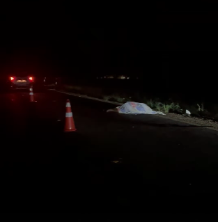 Motociclista morre ap�s colis�o na MT-175, em Mirassol D�Oeste