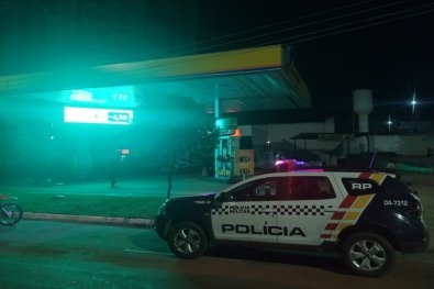 Homem � preso ap�s tentar causar inc�ndio em posto de combust�veis em Rondon�polis