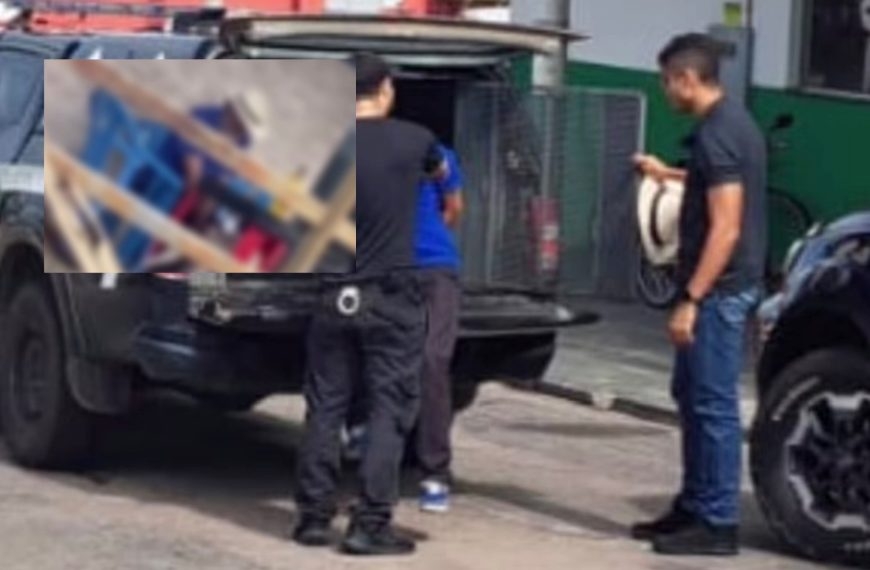 Homem � preso por abuso contra animal em via p�blica