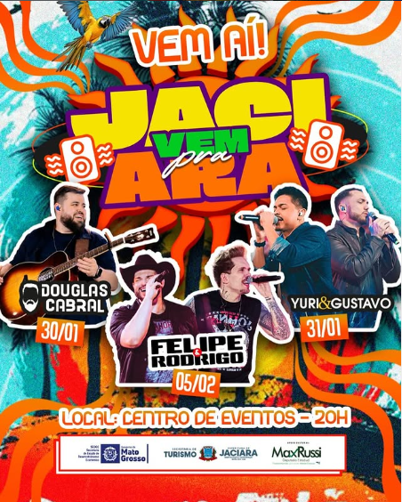 CAMFEJ 2026 confirma shows ap�s os jogos e atra��o nacional no encerramento em Jaciara