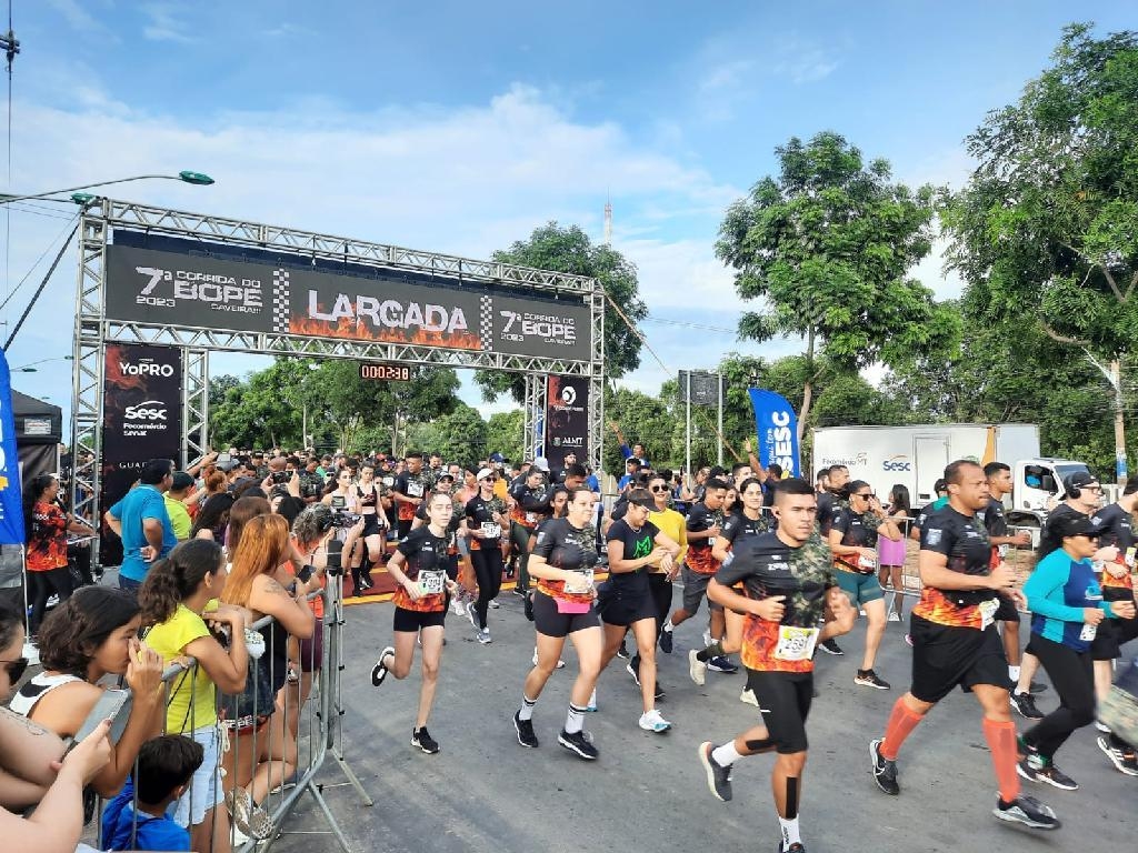 Pol�cia Militar abre terceiro lote para inscri��o da 10� Corrida do Bope em Cuiab�