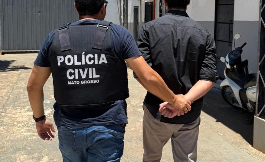 Pol�cia Civil prende homem que descumpriu medida protetiva e procurava ex-companheira em Cuiab�