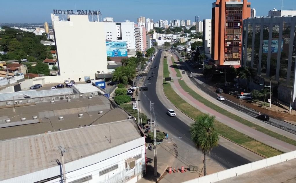 Obras do BRT v�o promover mudan�as no sistema de retornos da Avenida do CPA