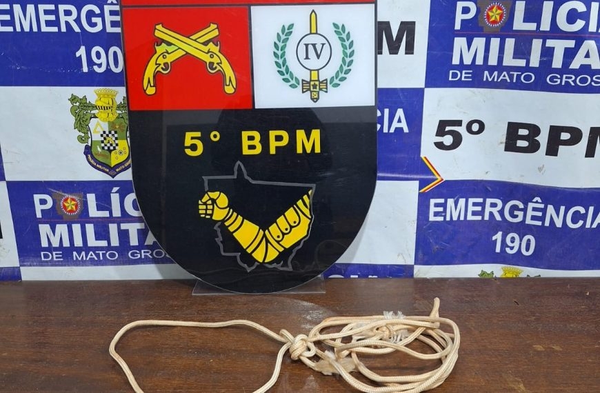 PM impede tentativa de suic�dio e salva pessoa no Parque das �guas, em Rondon�polis