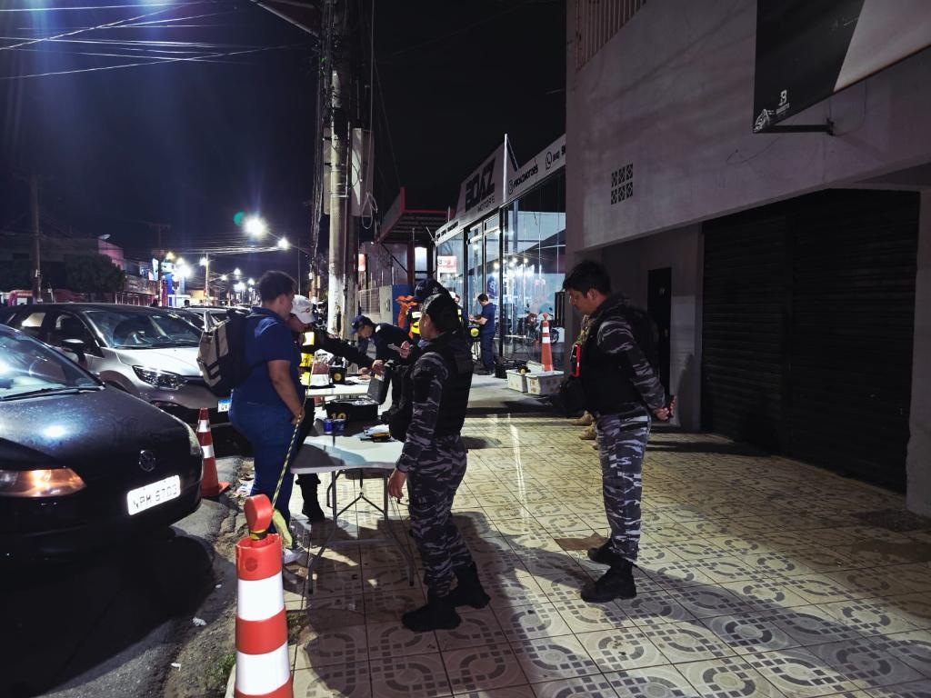 Opera��o Lei Seca termina com seis presos em V�rzea Grande