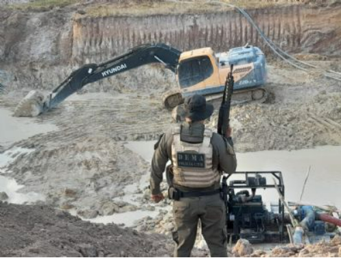 Opera��o Amaz�nia resulta em multas e apreens�es na regi�o de Peixoto de Azevedo