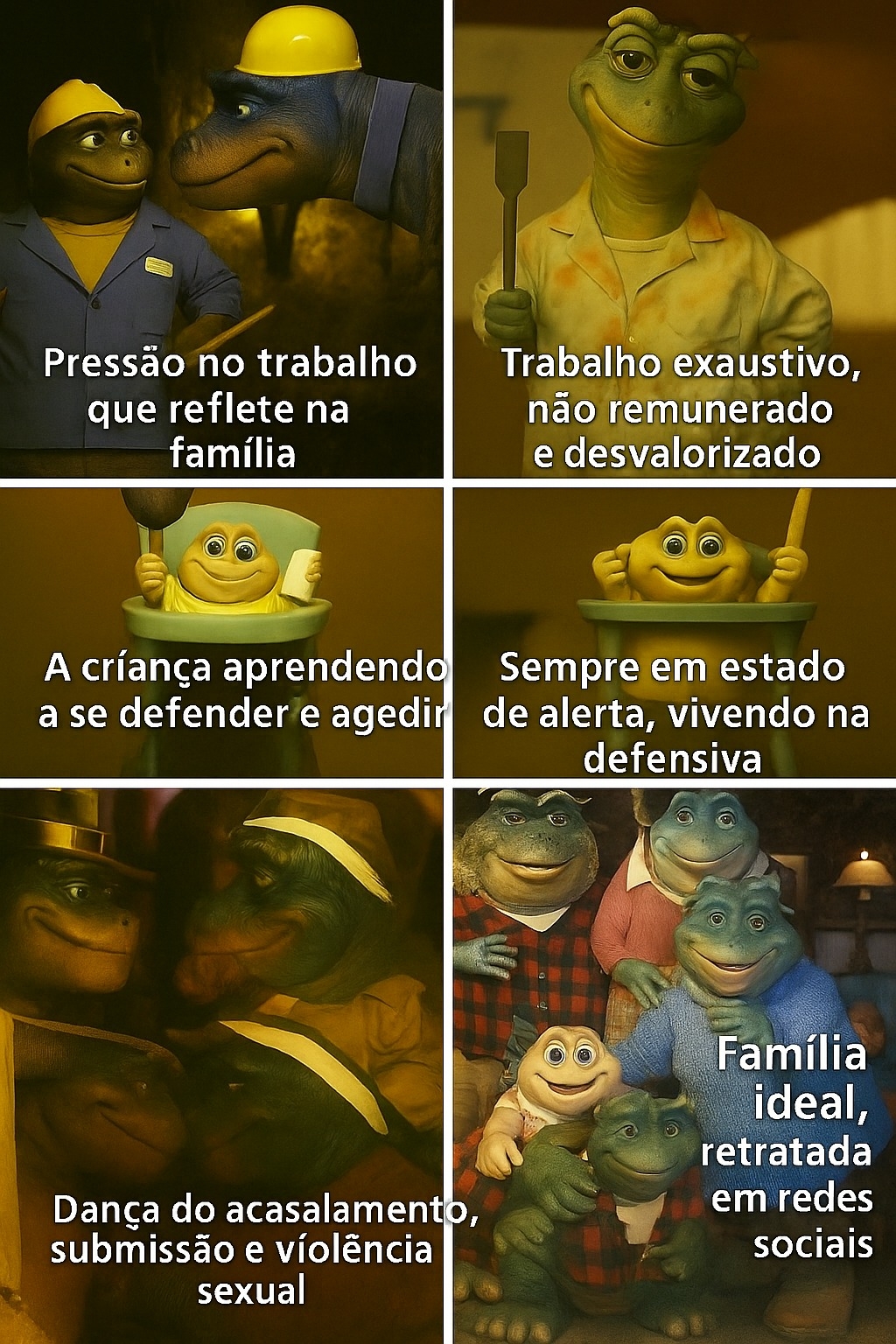 Do Riso � Reflex�o: Viol�ncia Dom�stica inserida em Desenho dos Anos 90