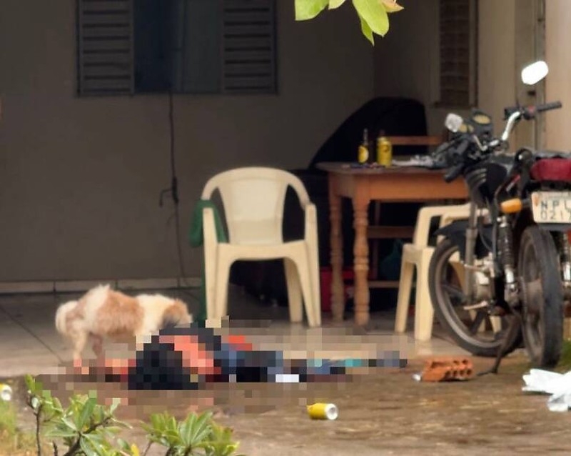 Mulher � assassinada a facadas dentro de casa e companheiro � preso em flagrante