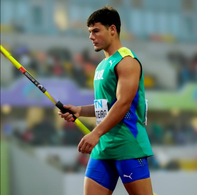 Arthur Monteiro Curvo conquista sexto lugar no mundial Sub-20 de atletismo no lan�amento de dardo