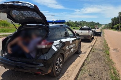 Casal � preso horas ap�s furtar R$ 2,4 mil de comerciante em Jaciara