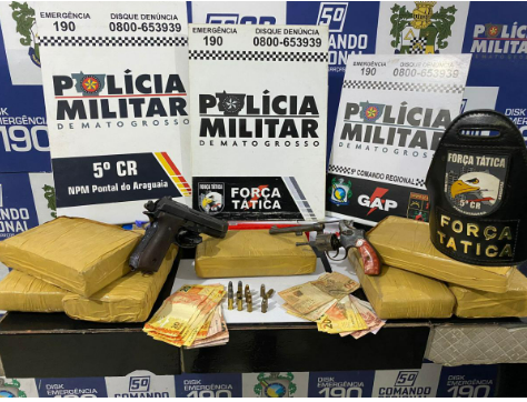 Dois homens morrem em confronto com a pol�cia na regi�o rural de Barra do Gar�as