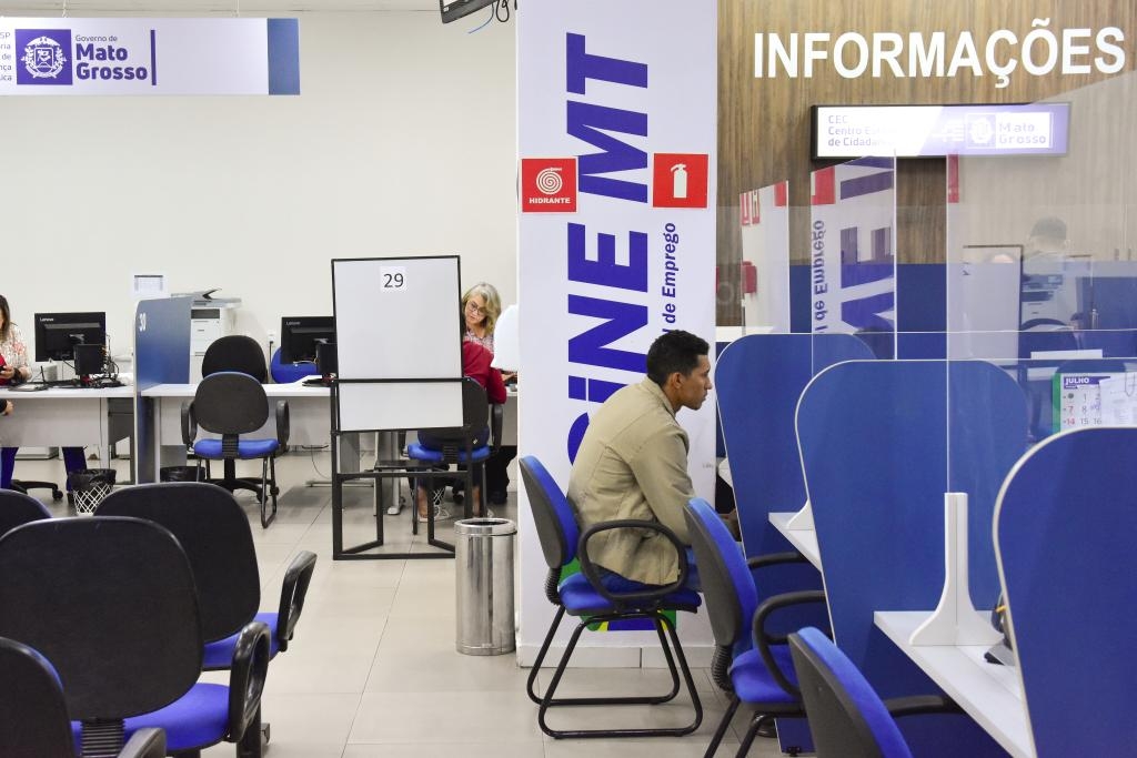 Sine-MT disponibiliza mais de 1,7 mil vagas nesta semana