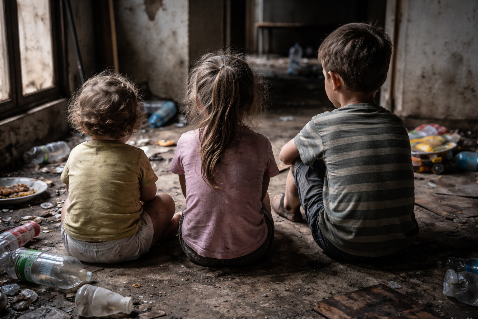 PM resgata três crianças trancadas sozinhas em residência em Rondonópolis