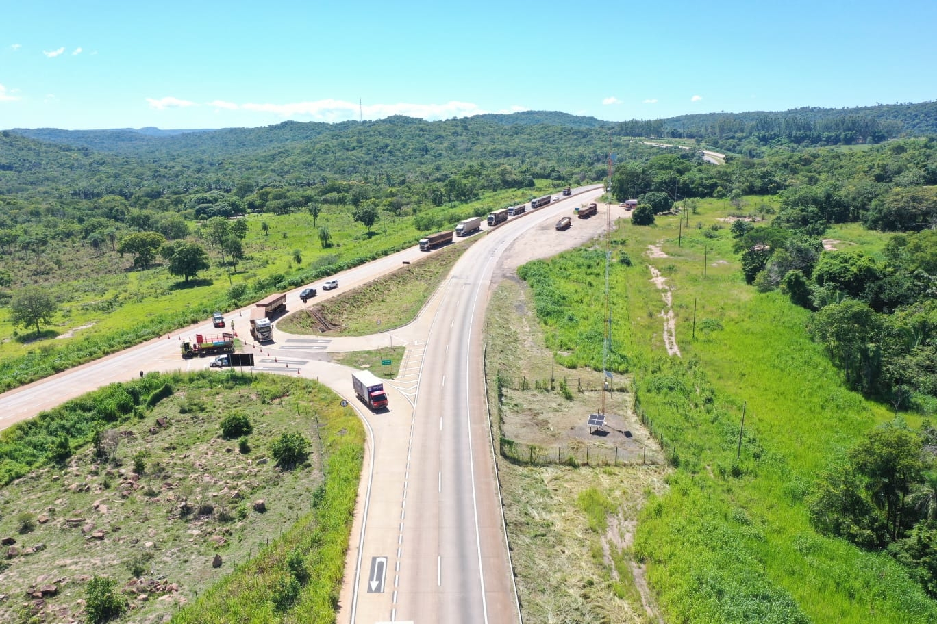 Serra de São Vicente terá tráfego alterado para obras de 09 a 13 de março