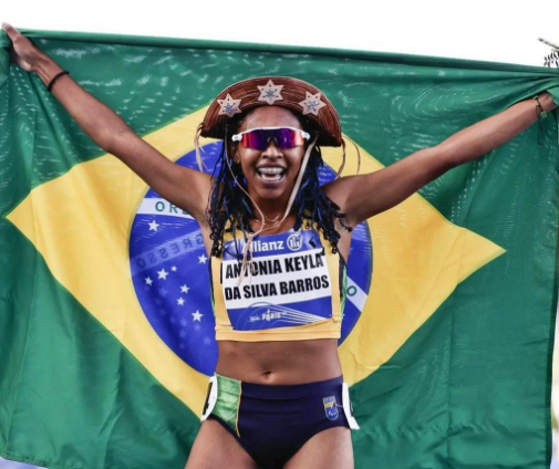 Ant�nia Keyla conquista bronze nos 1500m e quebra recorde das Am�ricas nas Paralimp�adas de Paris 2024