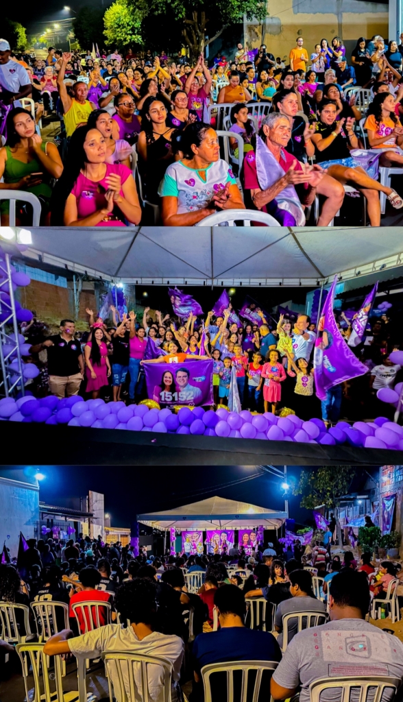 Mais de 500 pessoas prestigiam o lan�amento da candidatura de Roseane Prado � vereadora