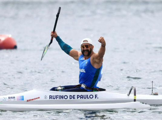 Brasil conquista ouro e prata nos 200m VL2 com Fernando Rufino e Igor Tofalini nos Jogos Paral�mpicos