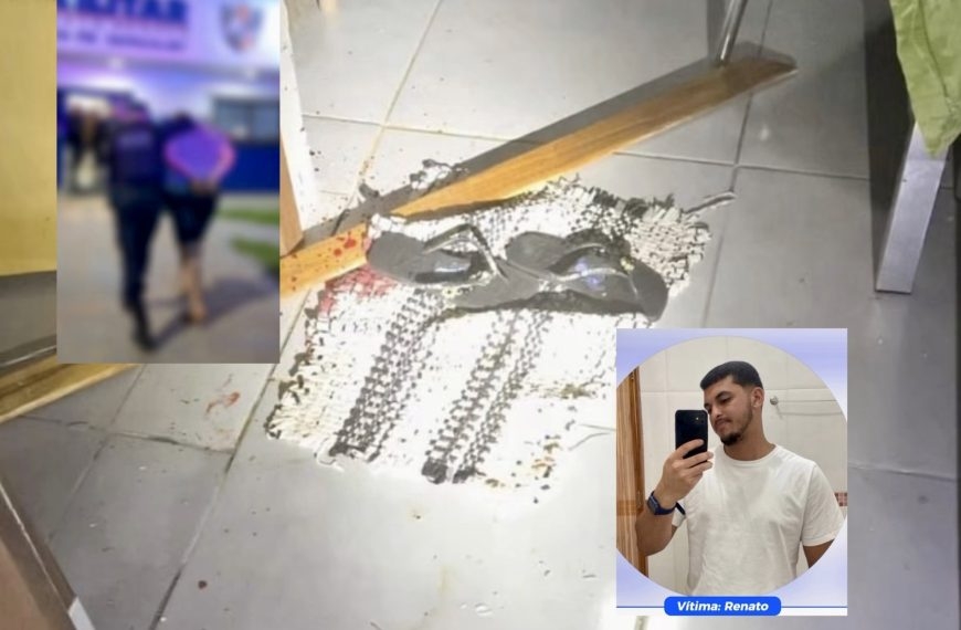 Jovem é morto a pauladas após discussão por mulher; dupla é presa após fuga