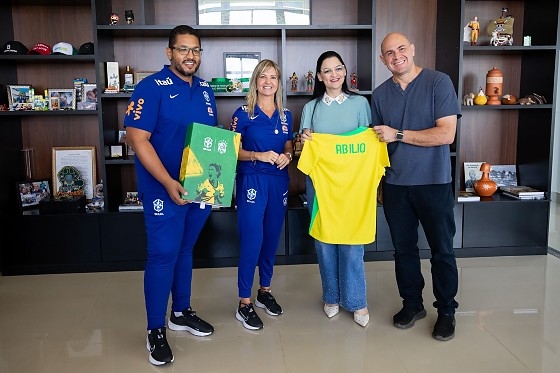 Cuiab� fortalece futebol feminino ap�s visita da CBF e projeta novas parcerias