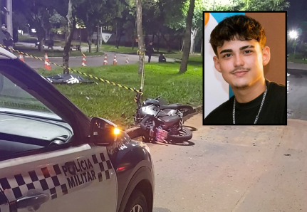 Jovem de 18 anos morre ap�s perder controle de moto e ser arremessado em avenida de MT