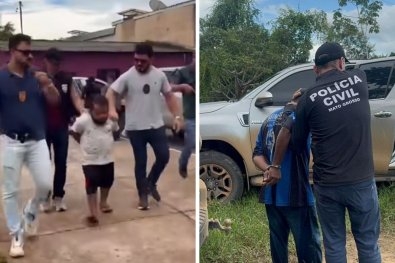 Suspeitos de garantir fuga de assaltantes em MT s�o presos ap�s dois anos de buscas (V�deo)