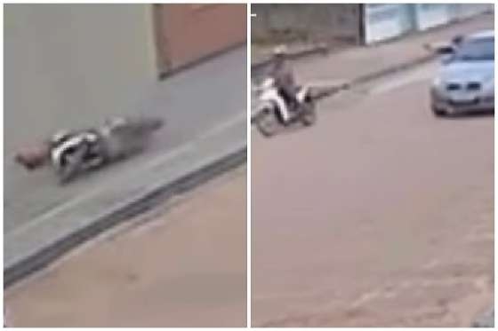 Homem � assassinado a tiros enquanto pilotava moto em Comodoro