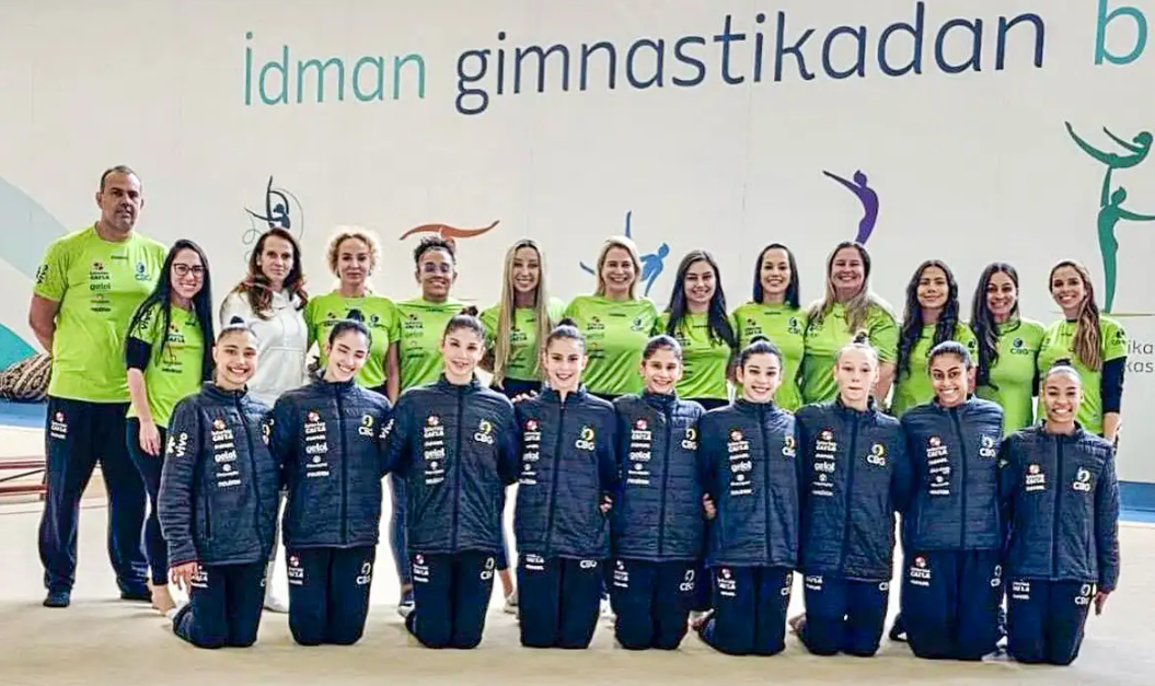 Brasil conquista duas medalhas na Copa do Mundo de Gin�stica R�tmica em Tashkent