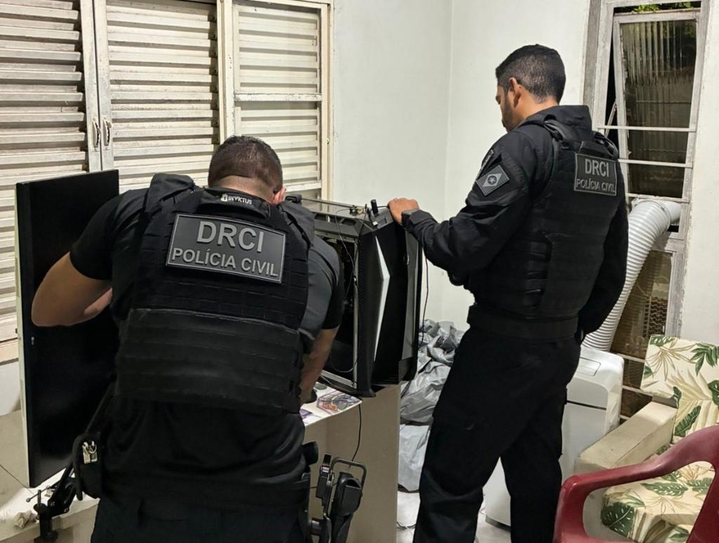 Pol�cia Civil desarticula grupo criminoso que usava IA para invas�es e fraudes eletr�nicas