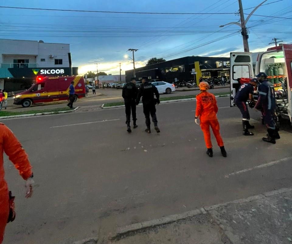 Bombeiros cont�m paciente em surto ap�s fuga de hospital em Confresa