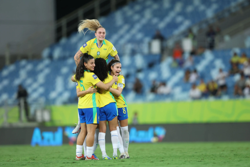 Brasil goleia Z�mbia por 6 a 1 em Cuiab� e conquista segunda vit�ria no Fifa Series feminino