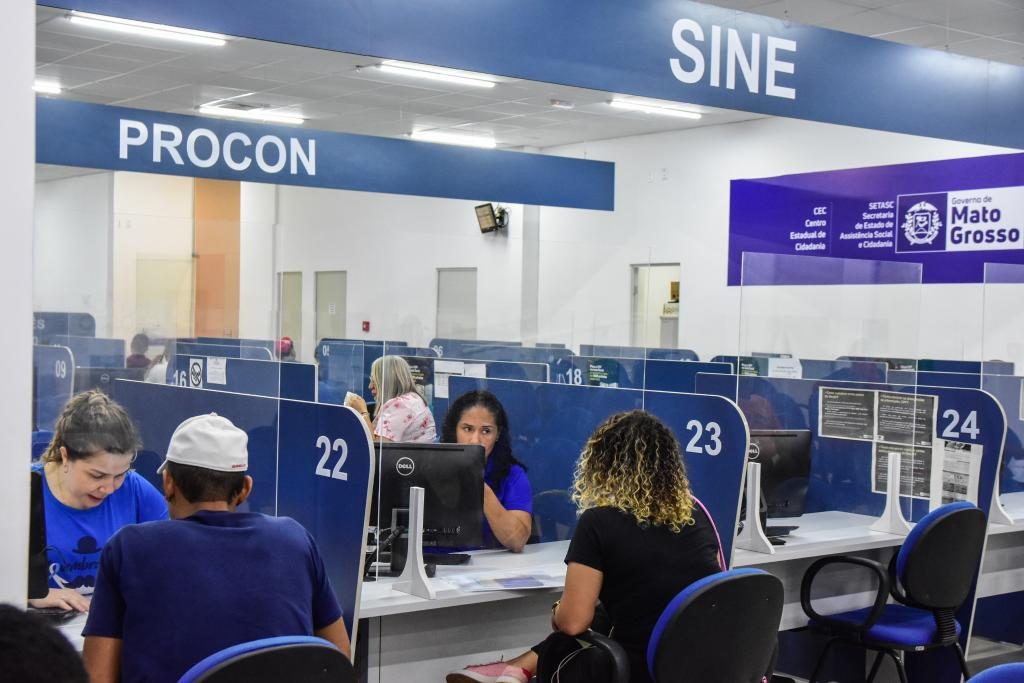 Sine-MT disponibiliza mais de 2,3 mil vagas de trabalho nesta semana