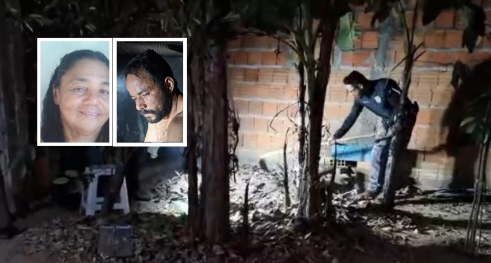 Homem � preso ap�s enterrar mulher viva e usar celular da v�tima para pedir dinheiro a familiares em Cuiab�