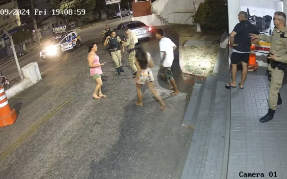 Policial militar salva beb� engasgado em Governador Valadares