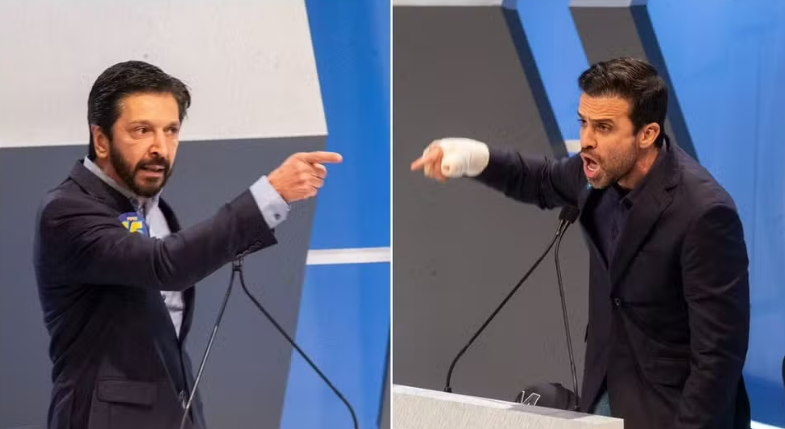 Brigas e trocas de acusaes marcam debate entre candidatos  Prefeitura de So Paulo