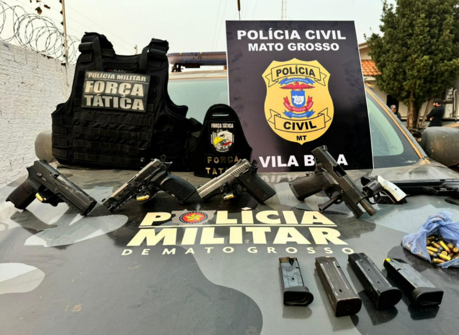 Seis suspeitos de integrarem o PCC morrem em confronto com a pol�cia em Vila Bela da Sant�ssima Trindade