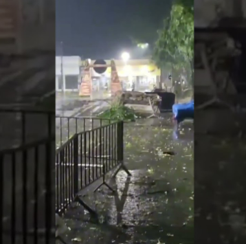 Ap�s estiagem, chuvas fortes causam estragos em cidades de Mato Grosso