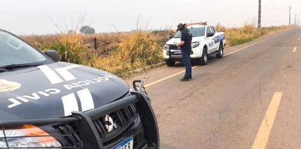 Corpo de homem � encontrado amarrado em valeta �s margens da BR-163, em Sinop