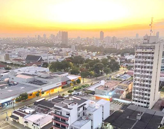 Rondon�polis bate recordes consecutivos de calor, mas al�vio est� previsto para sexta-feira